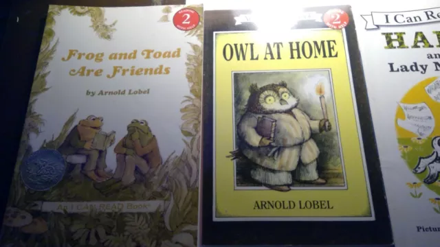 Harry and the Lady Next Door, Owl at home, Frog & Toad 3 New Books Lot 3