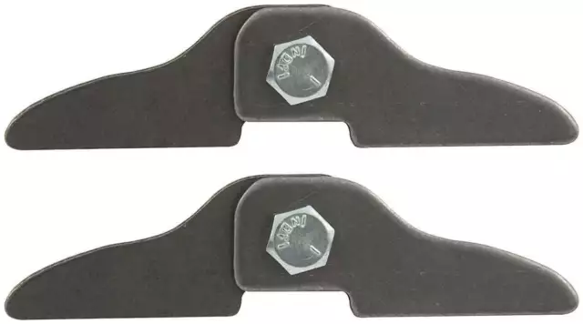 ALLSTAR HEADER TAB KIT 2PK Weld to headers to hold slip-on collectors ALL60040