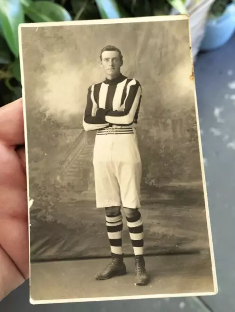 Football Photo Post Card VFL WAFL SANFL Soccer? I have no idea circa June 1914