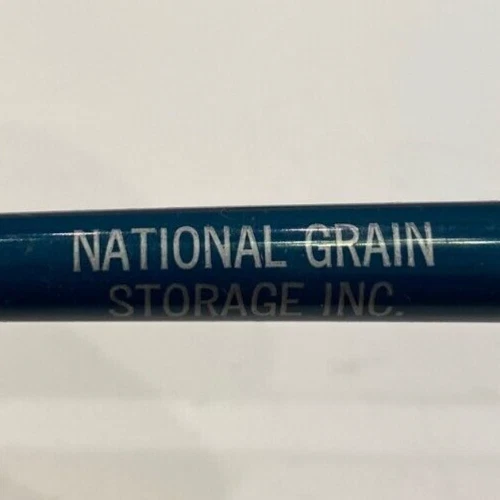 1970s National Grain Storage Inc Advertising Ball Pen Reynolds Indiana