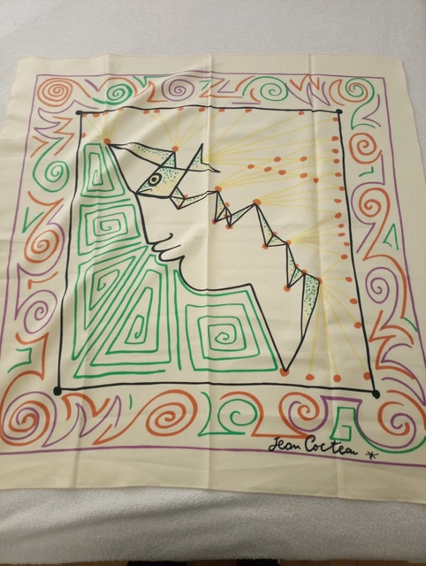 RARE VINTAGE Hermes Scarf Carré 90 BOCAGE Foulard 100