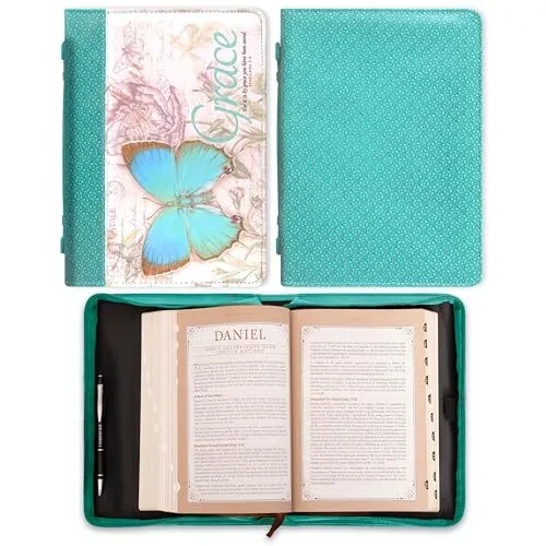 Bullet Dotted Journal Notebook Scribbles That Matter Vegan Leather Teal w/  Cover