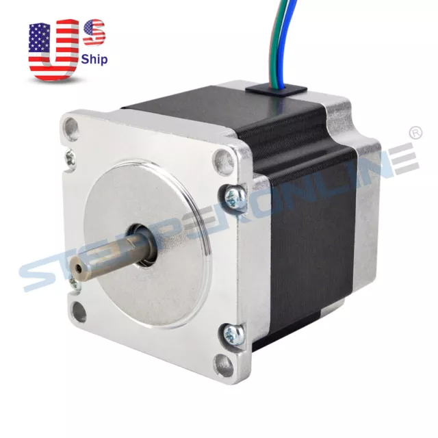 Nema 23 Stepper Motor 178oz.in 2.8A 57*56mm CNC Mill Robot Lathe 3D Printer