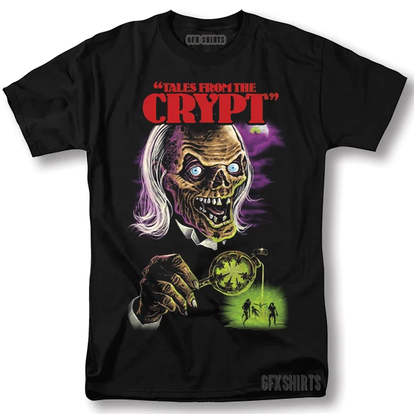 90s Tales from the Crypt ©︎入り ホラー Tシャツ Vintage Tales from the crypt 90s t shirt - BIDSTITCH