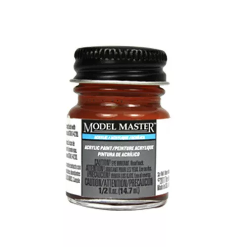 Model Master 4625 Transparent Orange Acrylic Paint 14.7ml Jar Testors