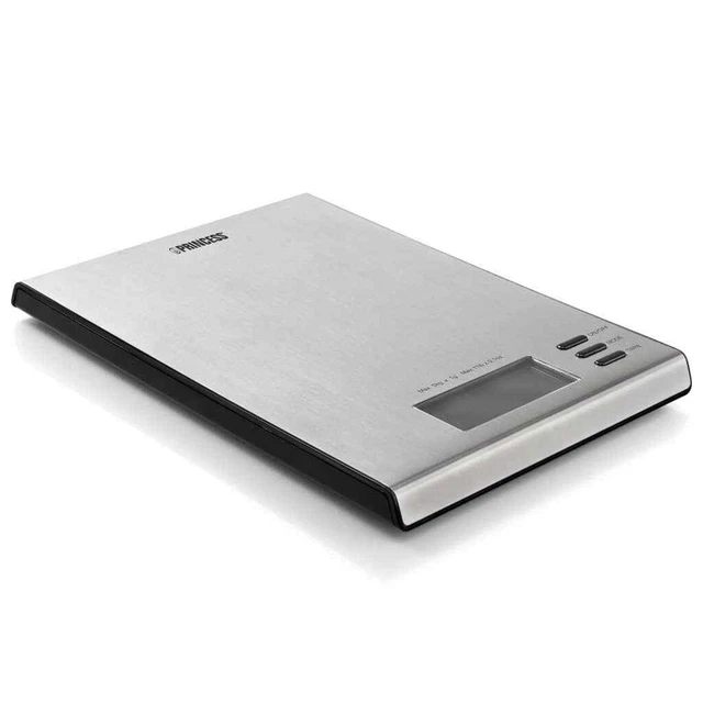 Princess Bilancia da Cucina in Acciaio con LCD Pesa Alimenti Accessori Cucina Pr
