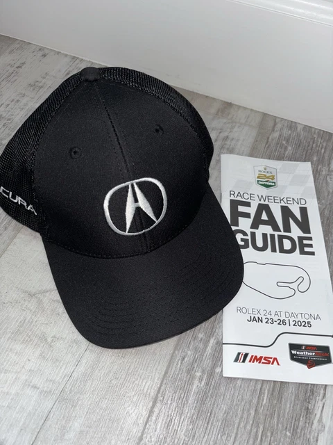 2025 ACURA DAYTONA Rolex 24 Race Team 6093 Cars Official Hat New Plus