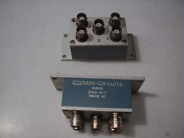 Mini-Circuits ZSC-4-1 4, way power divider, .1-200 MHz