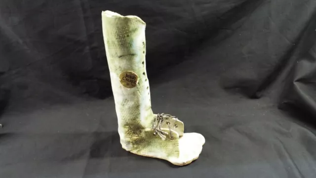 Malahide Studio Irish Art Pottery ,8.5 inch Vase with a Foot