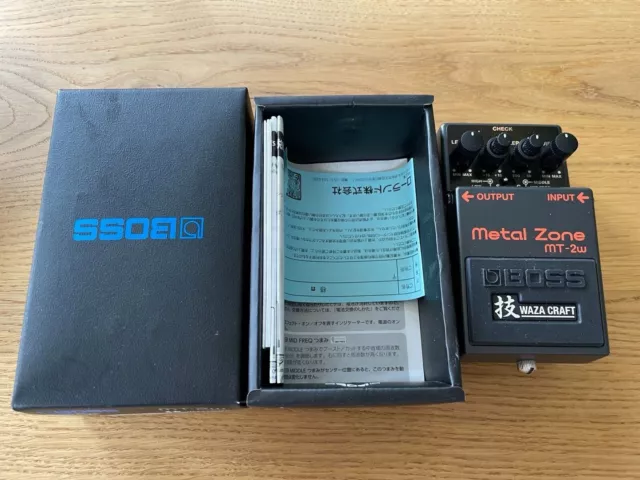 BOSS MT-2w Metal Zone - Made in Japan - NEU!