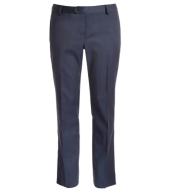DKNY Big Boy's Classic Fit Stretch Neat Suit Pants Blue Size 18
