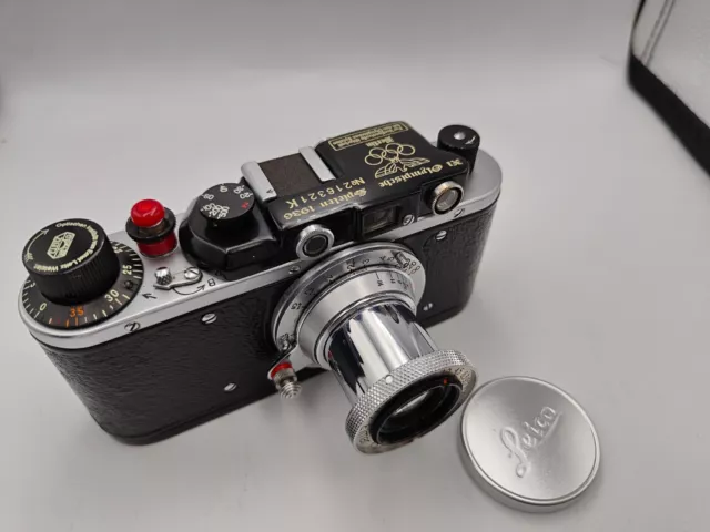 Leica COPY Ernst Leitz Wetzlar D.R.P. Olympia 1936 (FED Zorki copy)