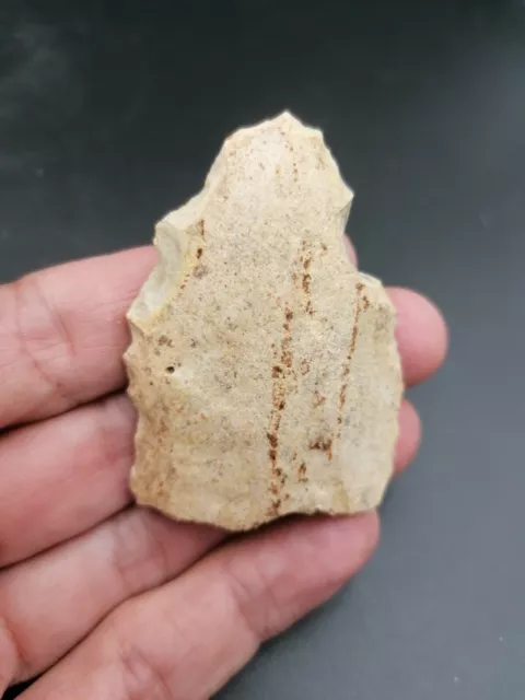 Upper Paleolithic Neolithic Artifact France Blade and notched scraper on flake