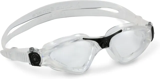 Aqua Sphere Kayenne Swimming Goggles - Clear Lenses Transparent BNIB NEW IN BOX