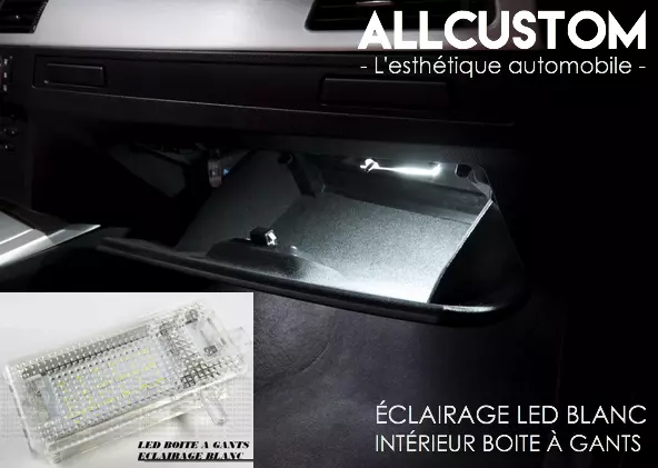 2 ampoules à LED éclairage coffre à bagages BMW E93 Cabriolet