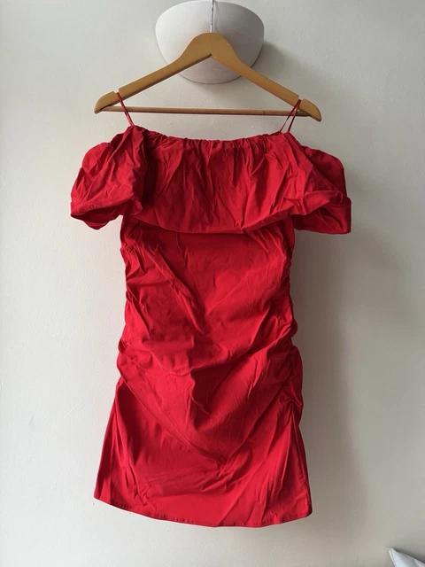 strapless open back dress Sophia Dress | Red Dresses main image 0