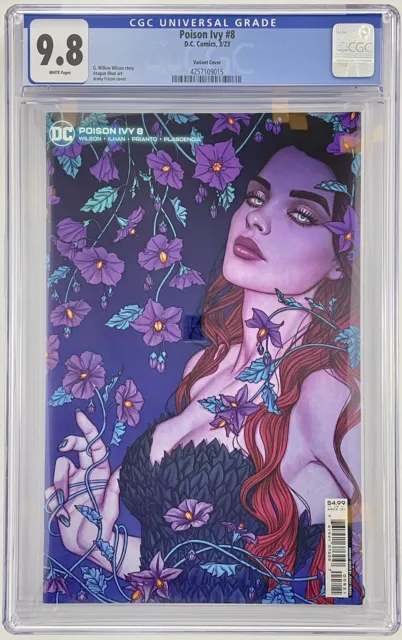 Poison Ivy #8 CGC 9.8 Jenny Frison Variant Cover, DC Comics (2023)