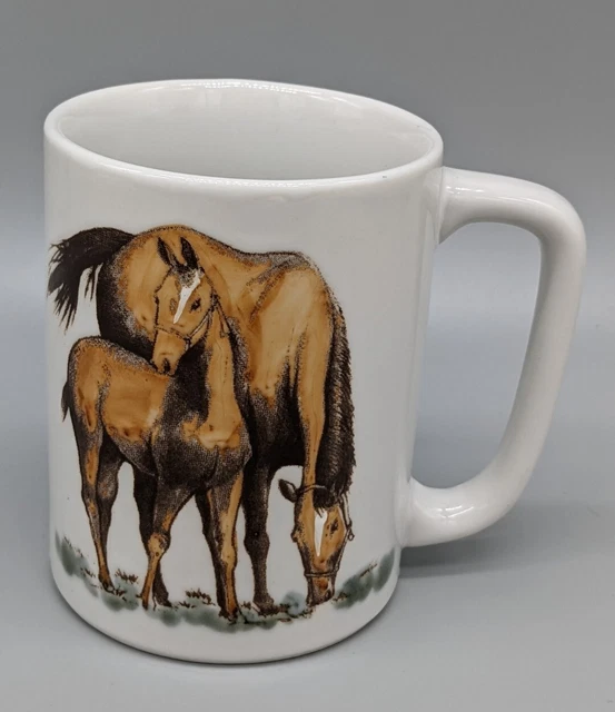 Vtg Otagiri Darren J Cook Horse Coffee Mug