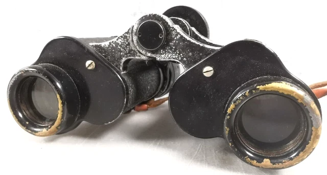 PAIRE DE JUMELLES ancienne Marque BBT Krauss France 6x24 Binoculars Militaria L