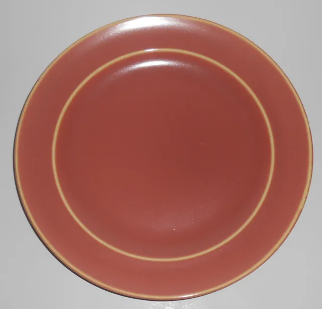 Homer Laughlin Pottery China Wells Art Glaze Rose 9'' Plate