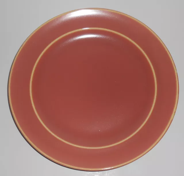 Homer Laughlin Pottery China Wells Art Glaze Rose 9'' Plate