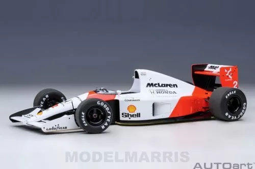 McLaren F1 MP4/6 Honda N 2 Japan GP 1991 Gerard Berger - With McLaren Logo 1/18