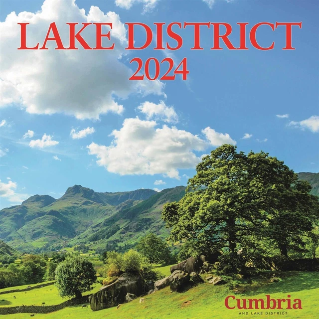 LAKE DISTRICT DELUXE Calendar 2024 Regional Month To View £7.48
