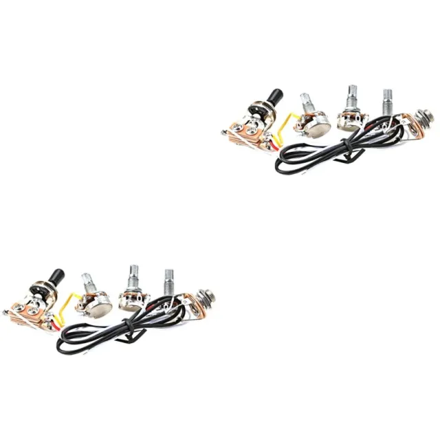 2 SETS GUITAR Tool Supplies Supply Prewired Potentiometer Harness for  Ordinary £19.35 - PicClick UK