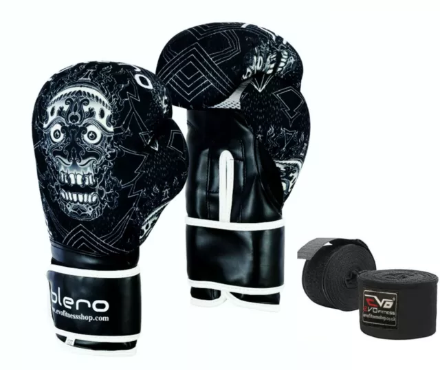 ISLERO Kick Boxing Gloves GEL MMA Punch Bag Sparring Muay Thai Fight Training UF