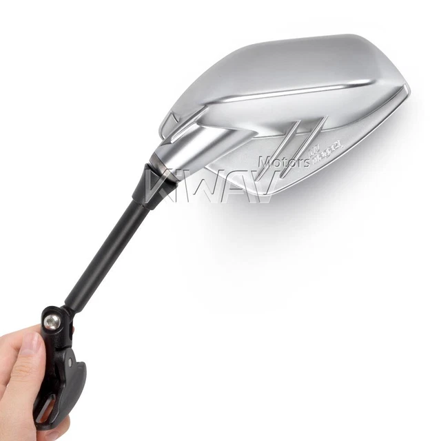 Retroviseur carenage d'argent FIN style convex pour Honda CBF 600S 04-06