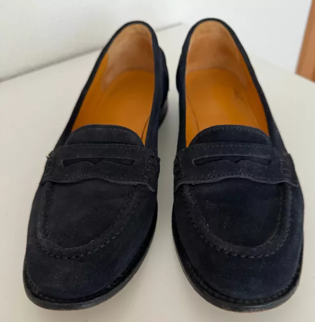 Original Ludwig Reiter Loafer , flacher Schuh Gr.: 40/7 Farbe Blau