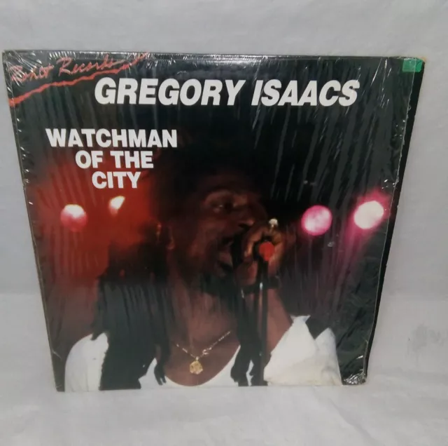 Gregory Isaacs Watchman Of The City-vinyl LP Rohit records 1987-VG+/VG