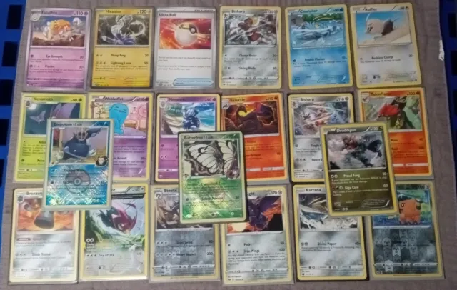 (75) Pokemon TCG Card Lot Assorted Holos Rares Trainers All Years SLEEVED