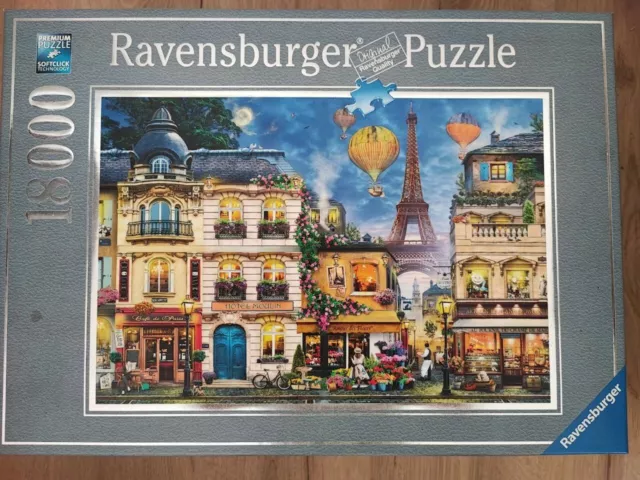 Ravensburger 18000 Teile Puzzle- Abendspaziergang Paris
