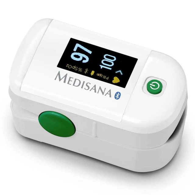 Medisana Pulsossimetro PM 100 Connect Bianco Medisana