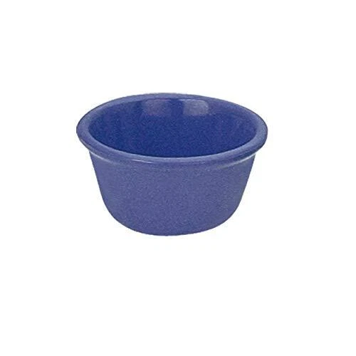 Yanco NC-538BU Mile Stone Smooth Ramekin 4 OZ Capacity 2.5" Height 3.25" Diam...