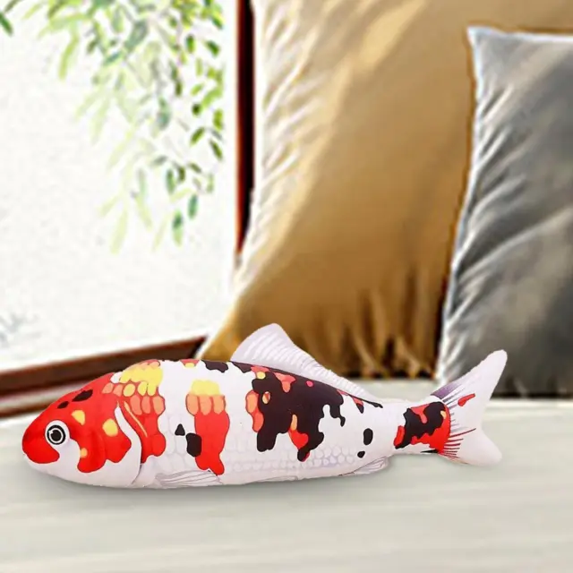 Peluche a forma di pesce, cuscino da tiro da 30 cm, per camera da letto,