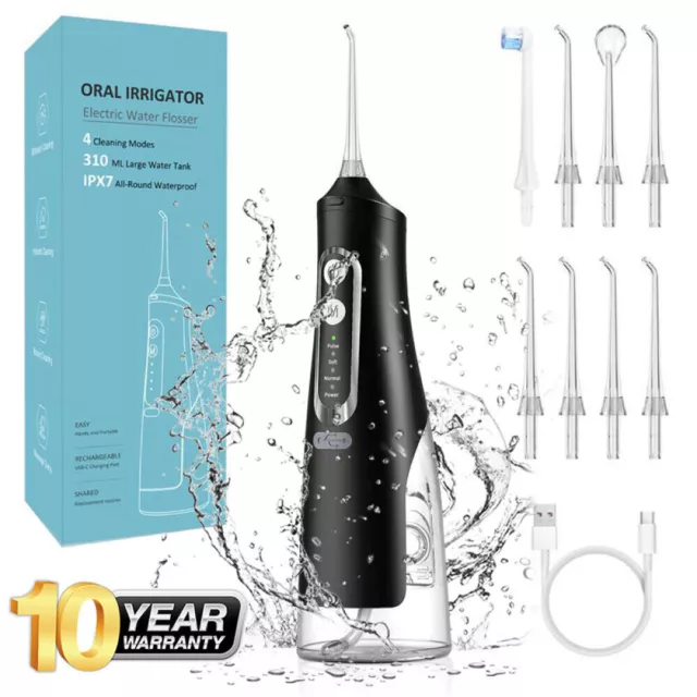 Waterpik Munddusche Kabellos Zahnreinigung Wasser Flosser 4 Modi Oral Irrigator