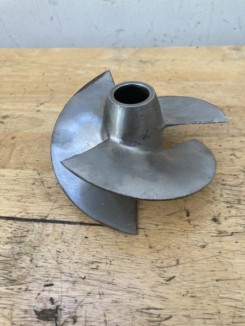 Kawasaki 1977-1992 JS 300 JS 440 Skat Trak 17 Pitch Impeller Stainless Aftermrkt Kawasaki 1977-1992 JS 300 JS 440 Skat Trak 17 Pitch Impeller Stainless Aftermrkt
