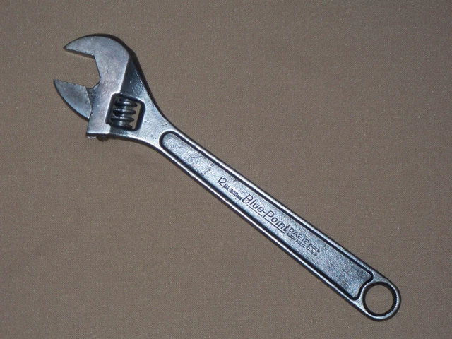 Blue point shop adjustable wrench