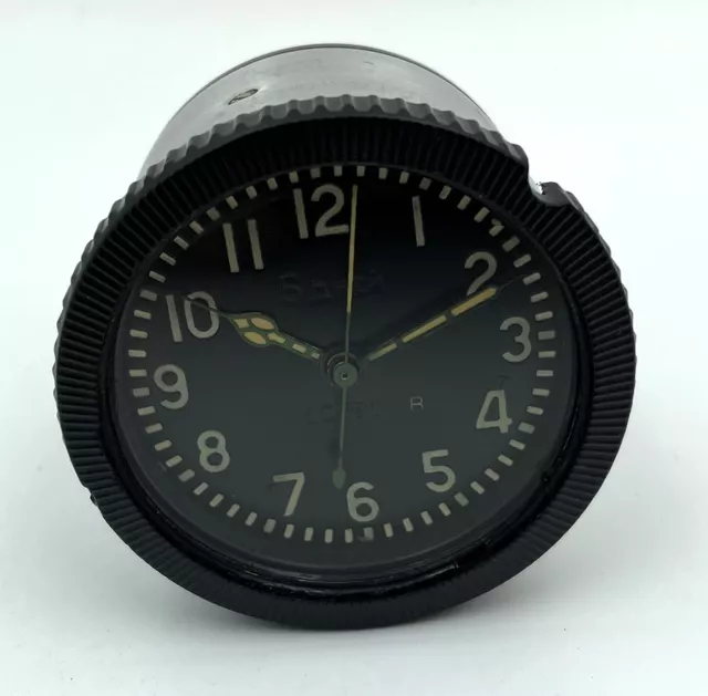 AVRM USSR Russian Soviet Military Tank Panel Clock 5 Days #10581