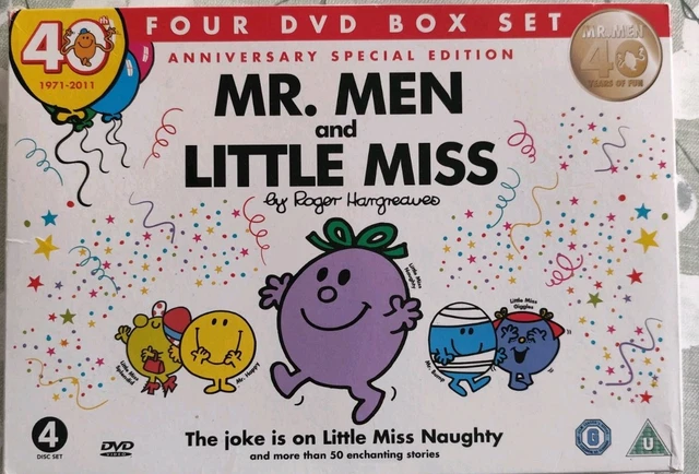 MR MEN AND Little Miss. 40th Anniversary Special Edition 4DVD Box Set ...