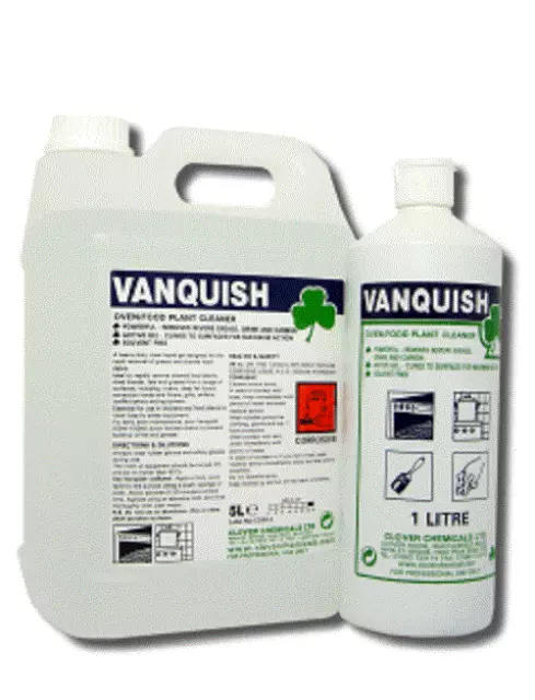 Vanquish Heavy Duty Oven Kitchen Cleaner Grease Carbon Grime Burnt Food Remover