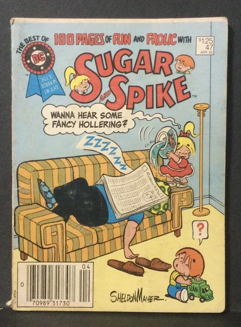 Best Of DC Blue Ribbon Digest - #47 - Sugar & Spike- DC - Newsstand -1984 - VG/F