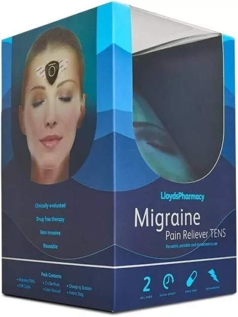 Lloyds Pharmacy Migraine Pain Reliever Tens Machine