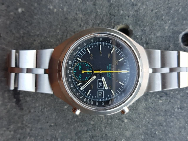 贈る結婚祝い贈る結婚祝いSEIKO TIME SONAR オレンジ針 グリーン彩色