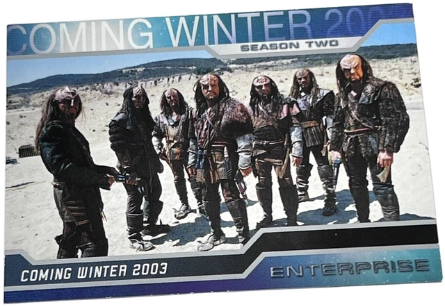 2003 Rittenhouse Star Trek: Enterprise Season 2 Promos Erin Moran #P2 NM