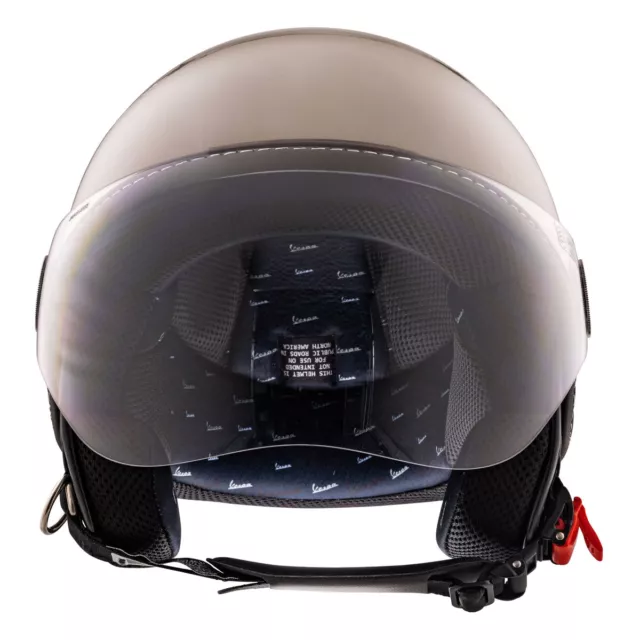 Casque Demi Jet PIAGGIO pour Vespa Visor 4.0 Beige Poli Enveloppe 2