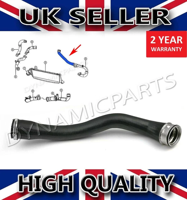 INTERCOOLER TURBO HOSE Pipe For Jeep Patriot Compass 2.0 Crd 2006On