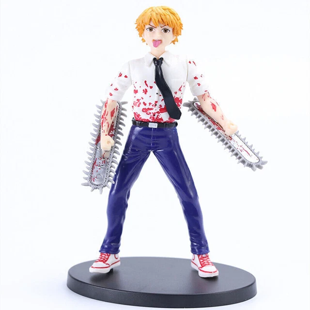 Économisez gros sur les achats en gros de Figurine Denji Chainsaw Man Chaîne De La Chaîne De Tronçonneuse Denji Figure D'anime 17 Cm Pop Up Parade